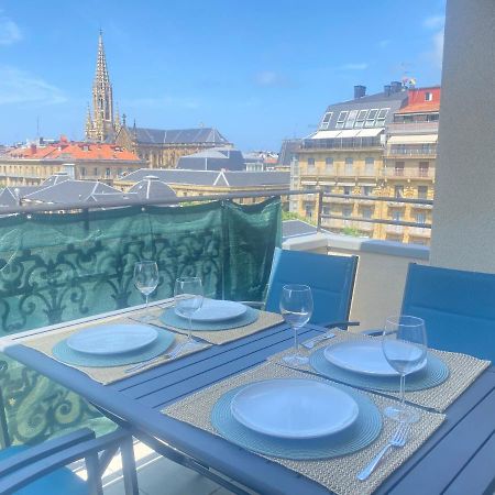 Mikain Terrace Cathedral View With Free Parking & Air Cond Apartment San Sebastian Exterior photo